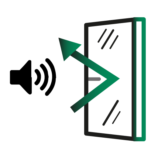 Schallschutz gegen Lärm EGE Symbol Schallschutz gegen Lärm EGE Symbol