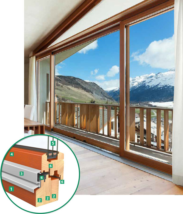 EGE IV 80 Holzfenster EGE IV 80 Holzfenster