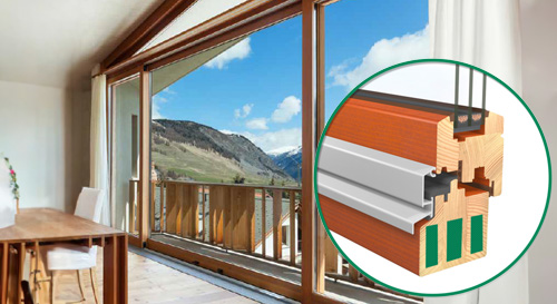 Holzfenster Detailbild EGE IV 80 Holzfenster Detailbild EGE IV 80
